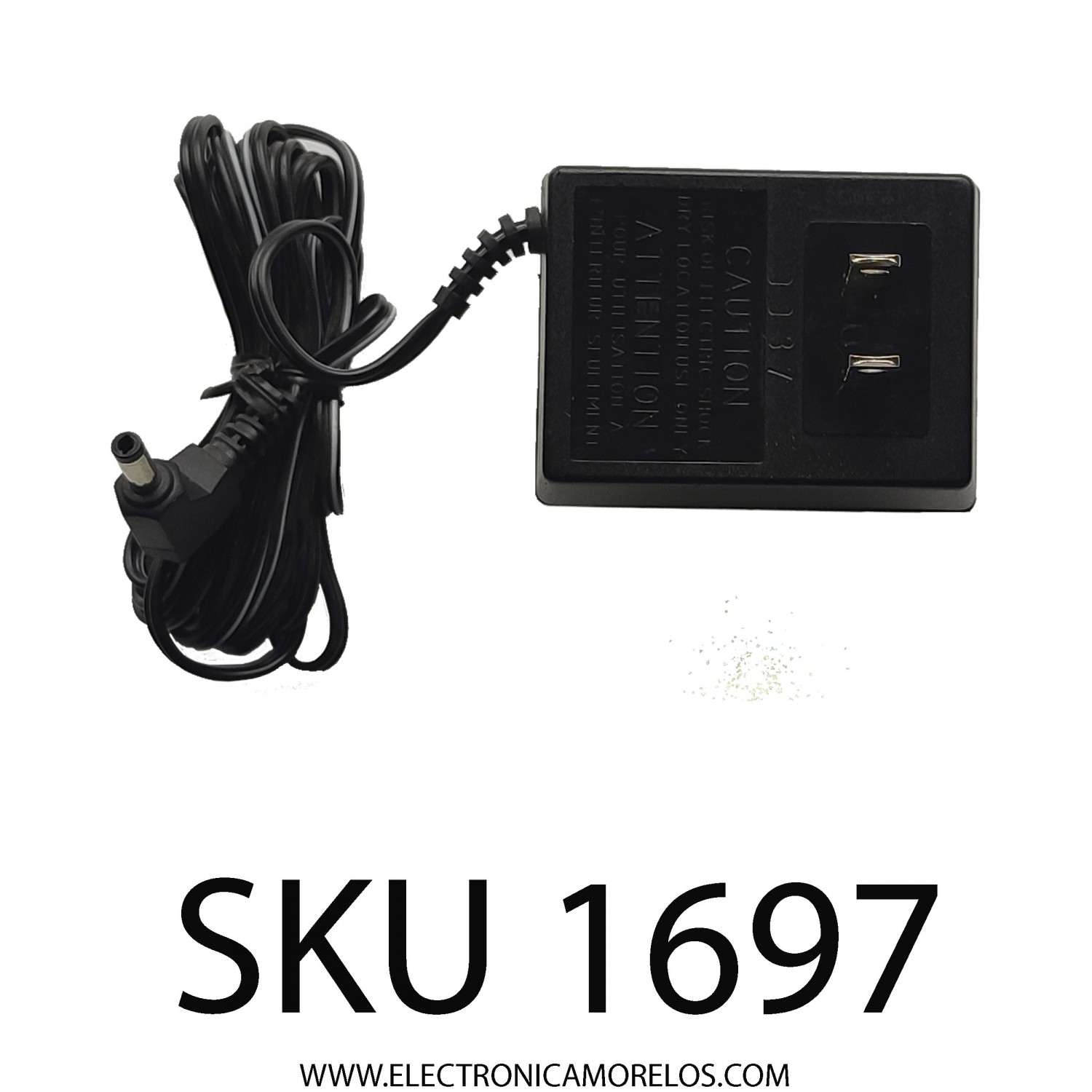 ADAPTADOR AC/DC PHILIPS / NUMERO DE PARTE AY3170/17 / INPUT:120V AC - 60HZ 4W / OUTPUT: 4.5V DC 300mA	